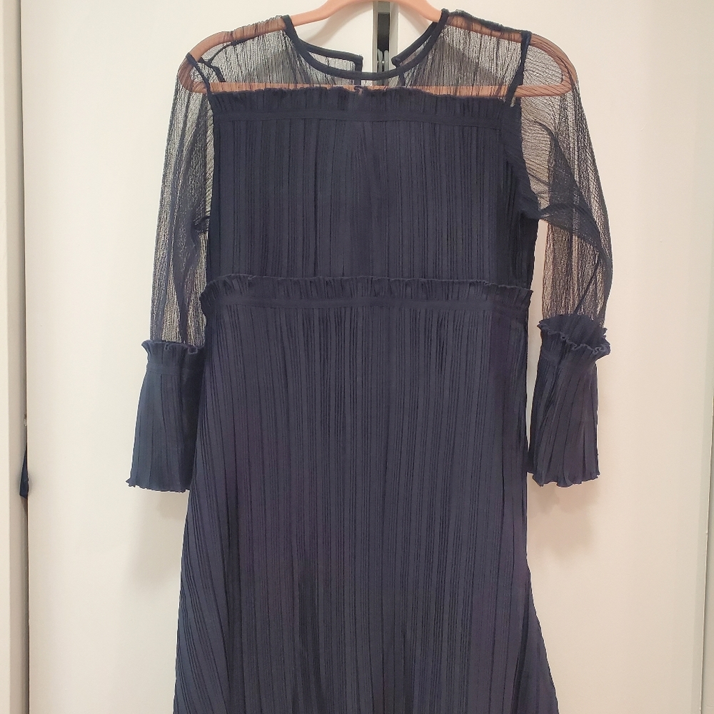 Navy blue dress